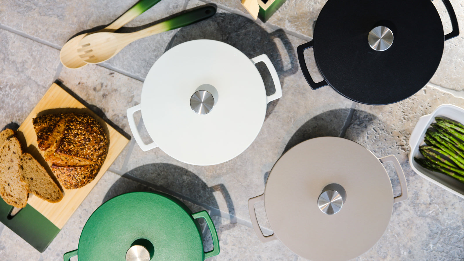 Cook & Pan gietijzeren pan op de BBQ