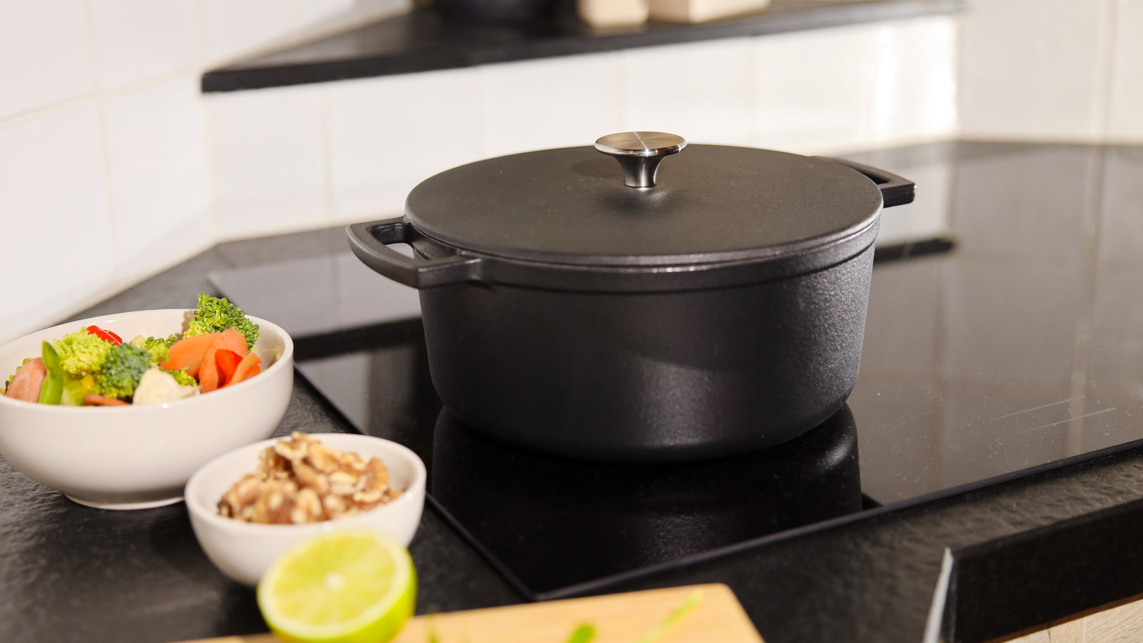 Cook & Pan pan met emaille coating