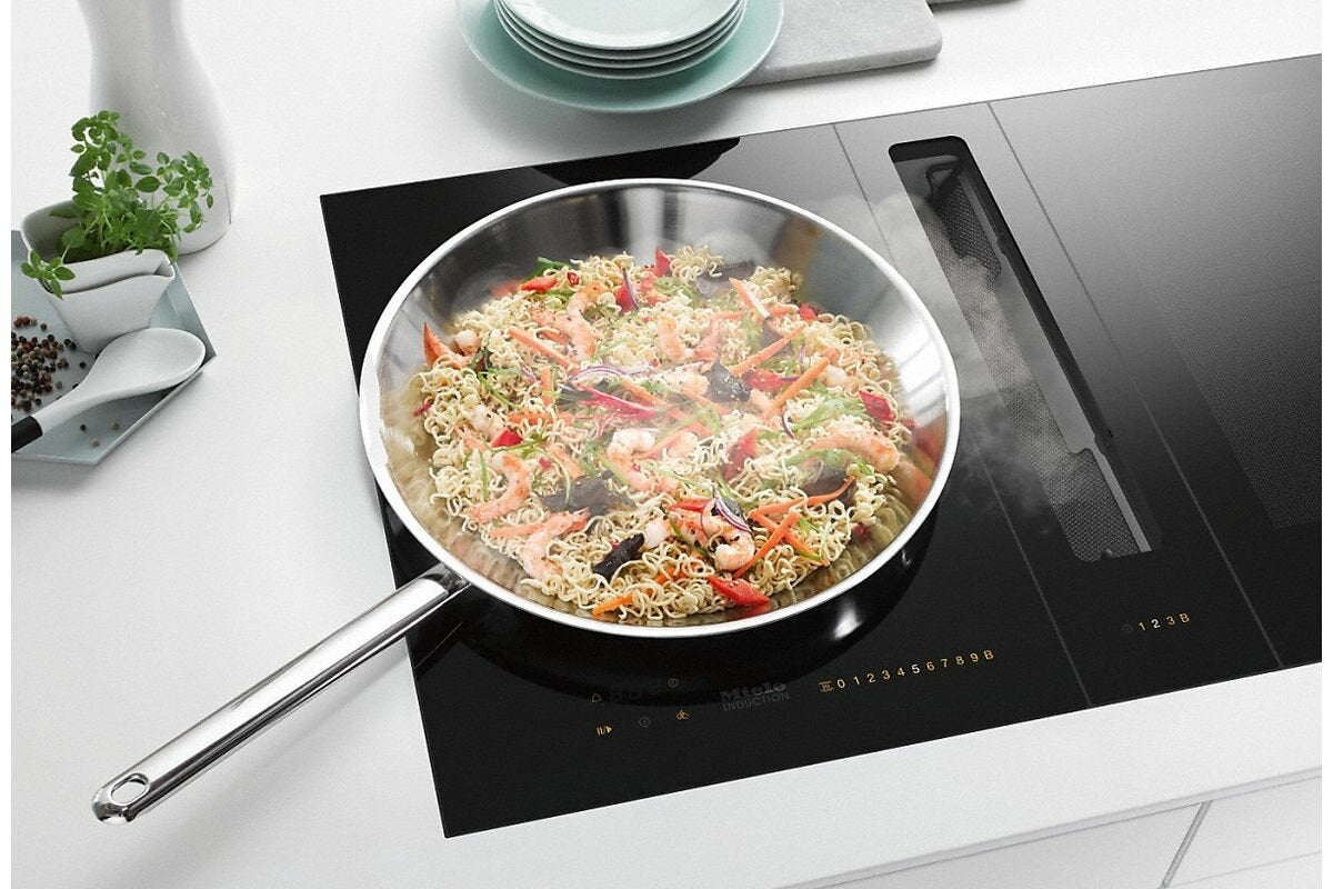 Different types of wok pans for induction