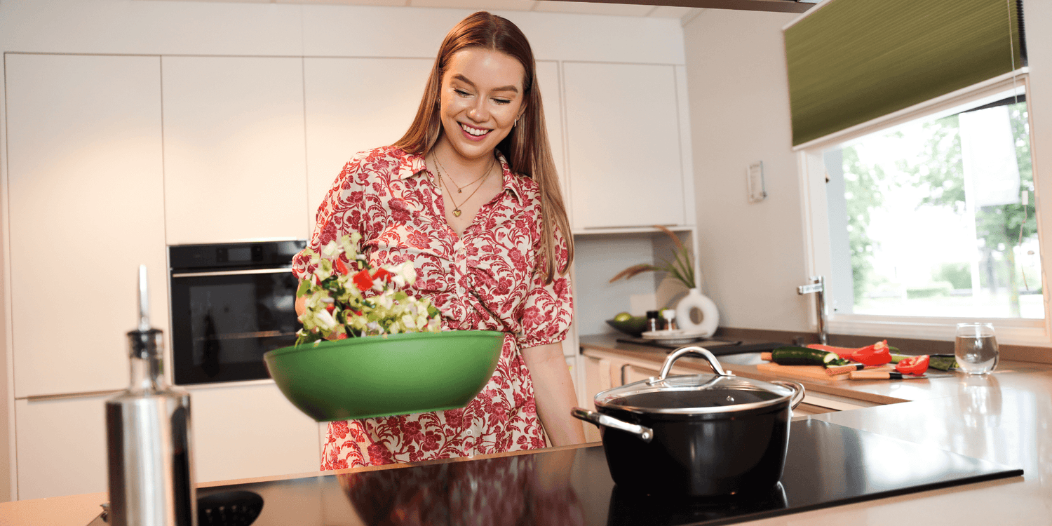 Cook and Pan Go Green en Signature pannen keramisch verkleind