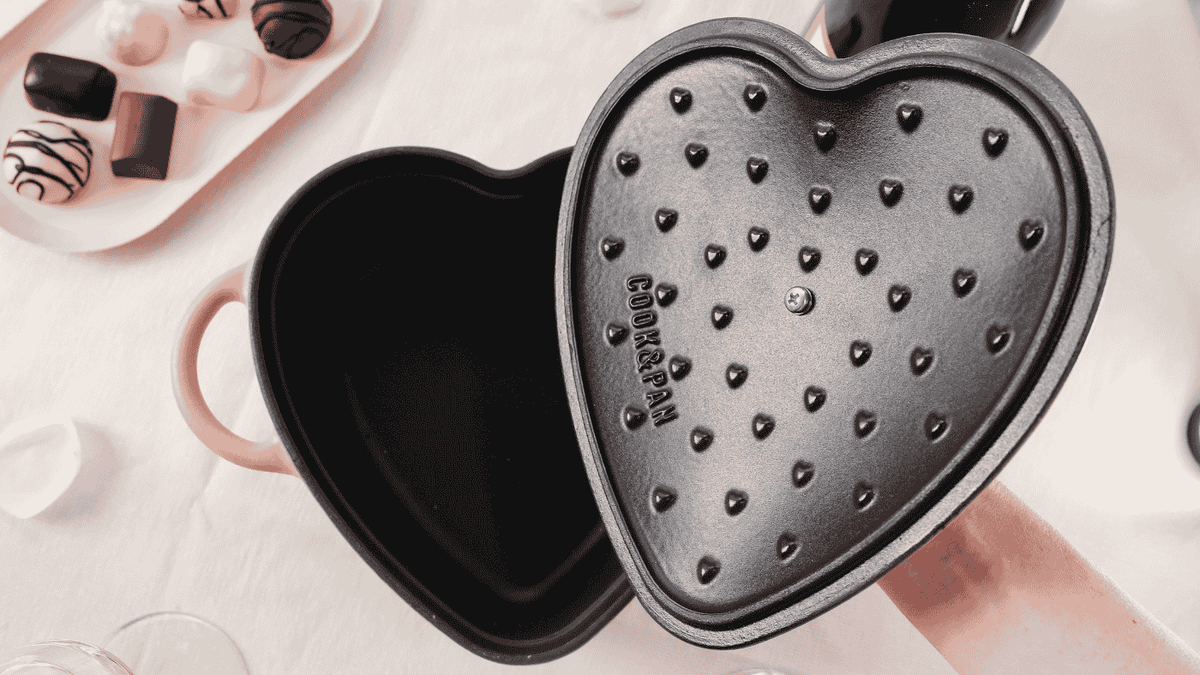 Het perfecte Valentijnscadeau bestaat echt en je kunt erin koken