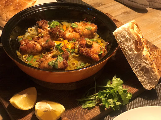 Marokkaanse Kip Tajine - Traditionele kookpot uit Noord-Afrika