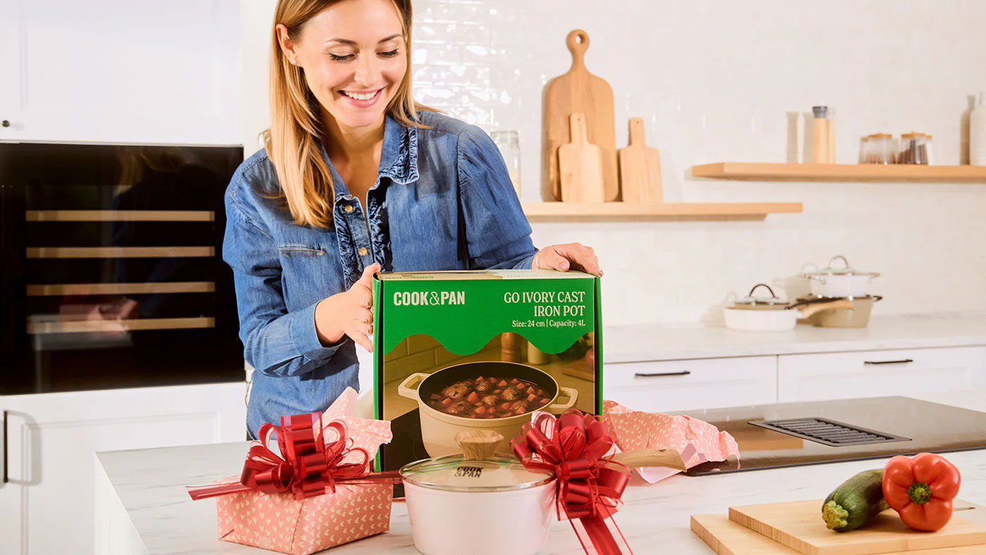 Kerstpakket pannenset