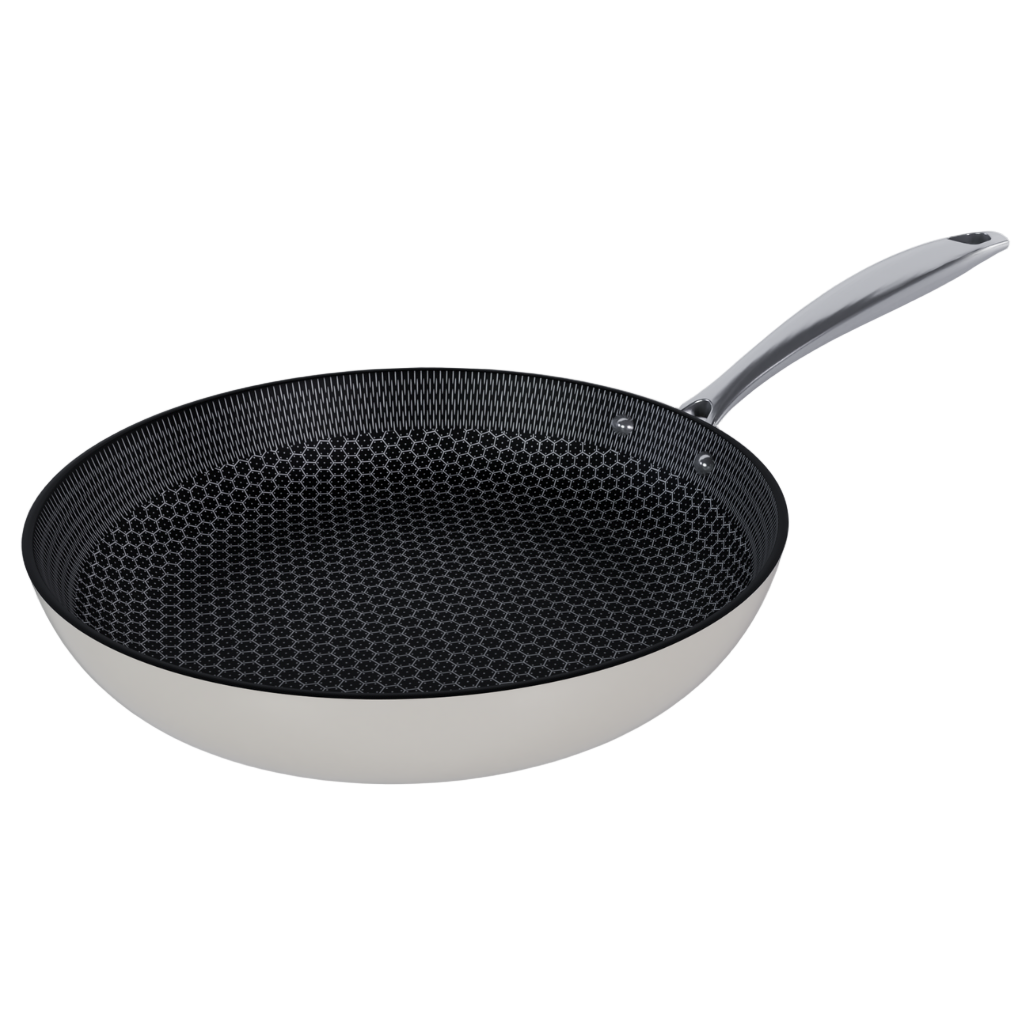 Go Ivory Honey Koekenpan 28 cm - RVS