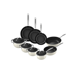 Go Ivory Honey Batterie de cuisine 9 pièces