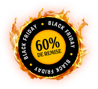 Badge Black Friday : 60 % de remise
