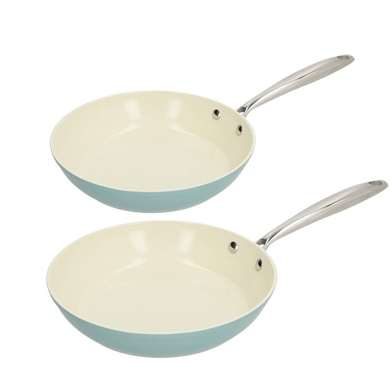 Go Blue Frying pan set 2-piece