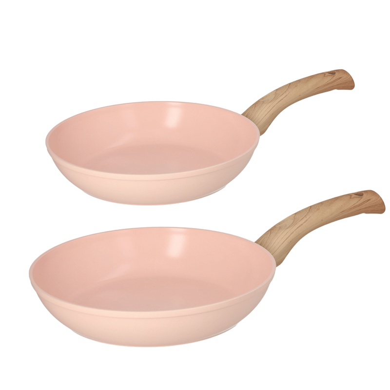 Blush Frying pan set 2-piece