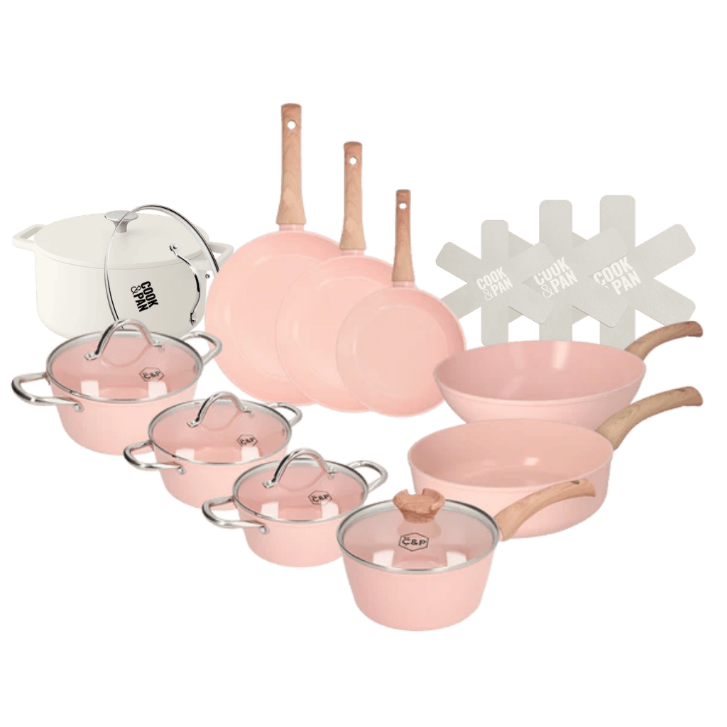 Blush Cookware set 12-piece
