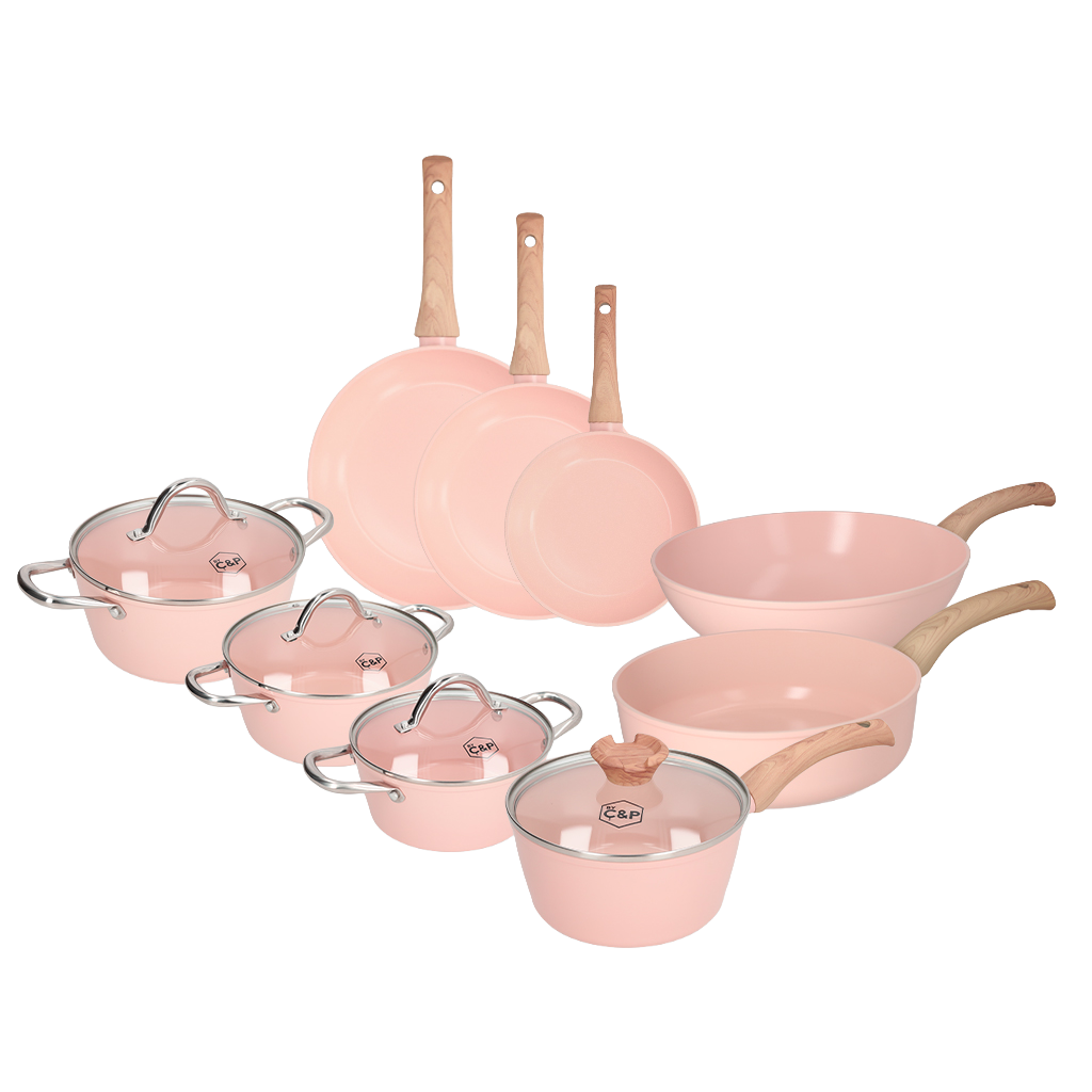 Blush Pannenset 9-delig