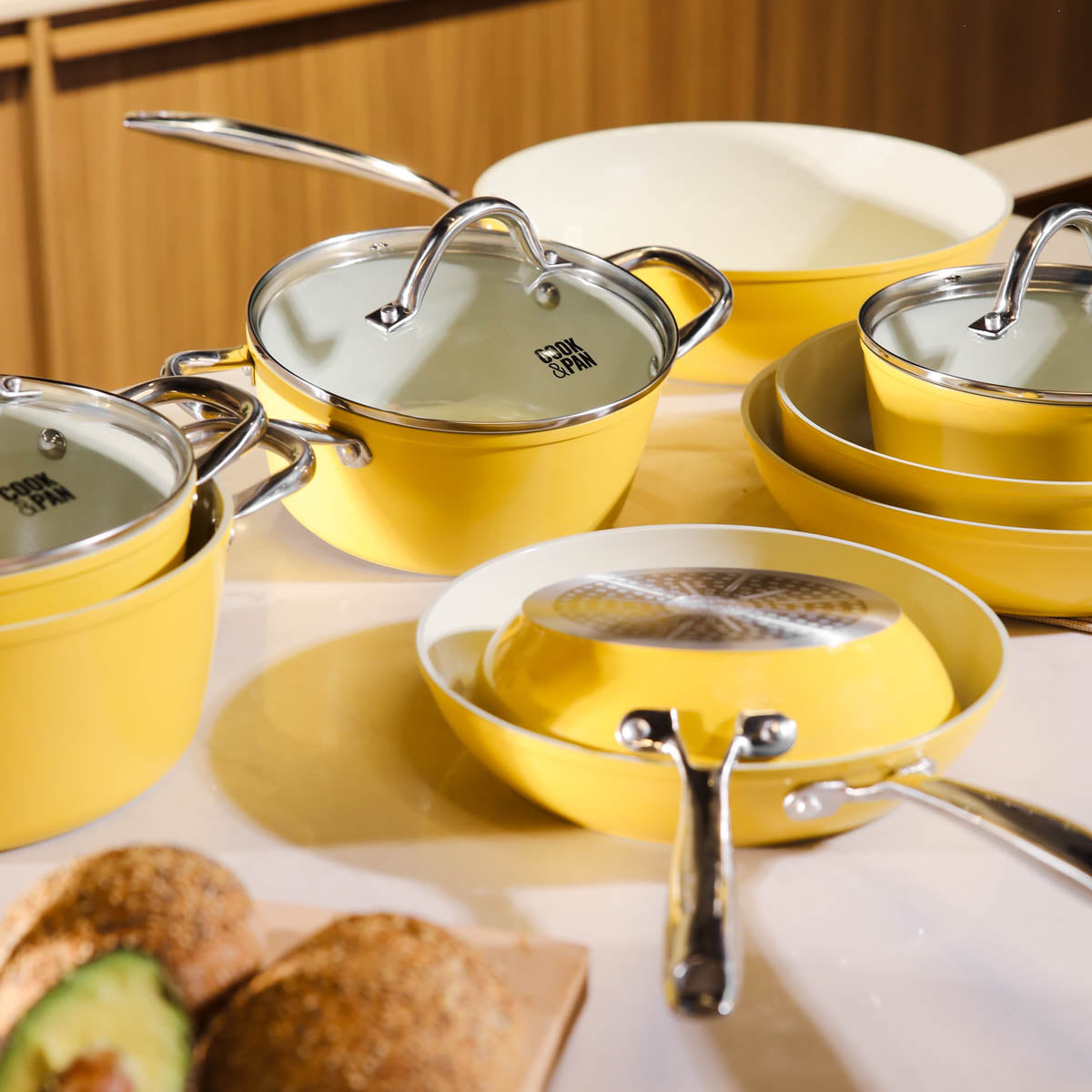 Sunny Side Koekenpannenset 3-delig