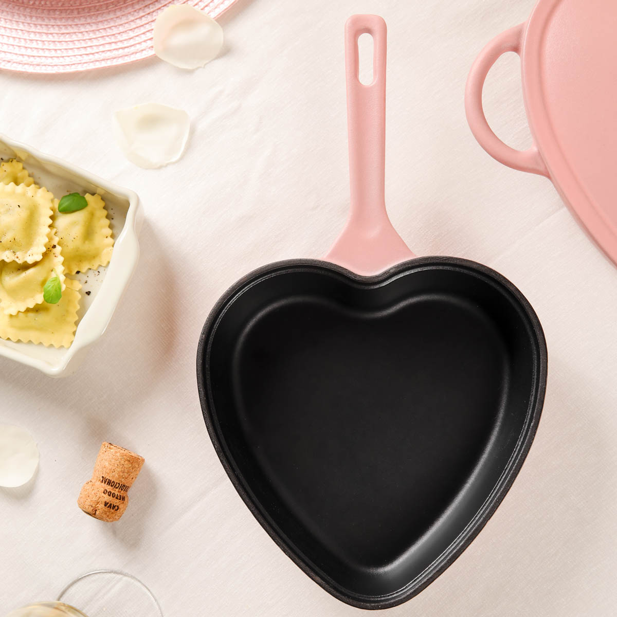 Love Gusseiserne Pfanne 24 cm