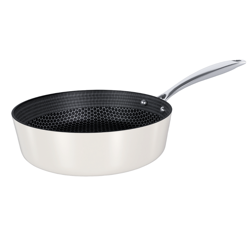 Go Ivory Honey Stielkasserole 24 cm - Edelstahl