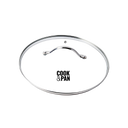Glazen Deksel 20 cm - Universeel