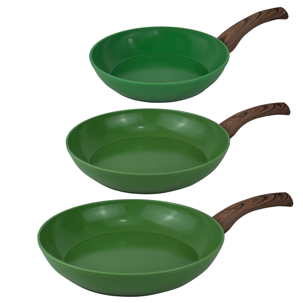 Go Green Koekenpannenset 3-Delig