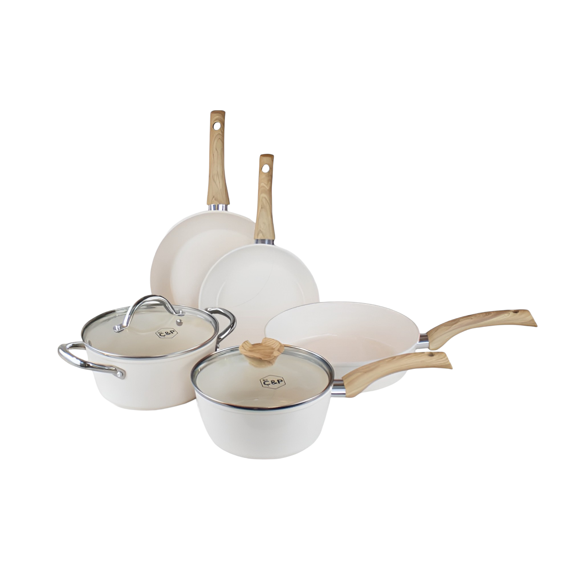 Go Ivory Pannenset 5-delig