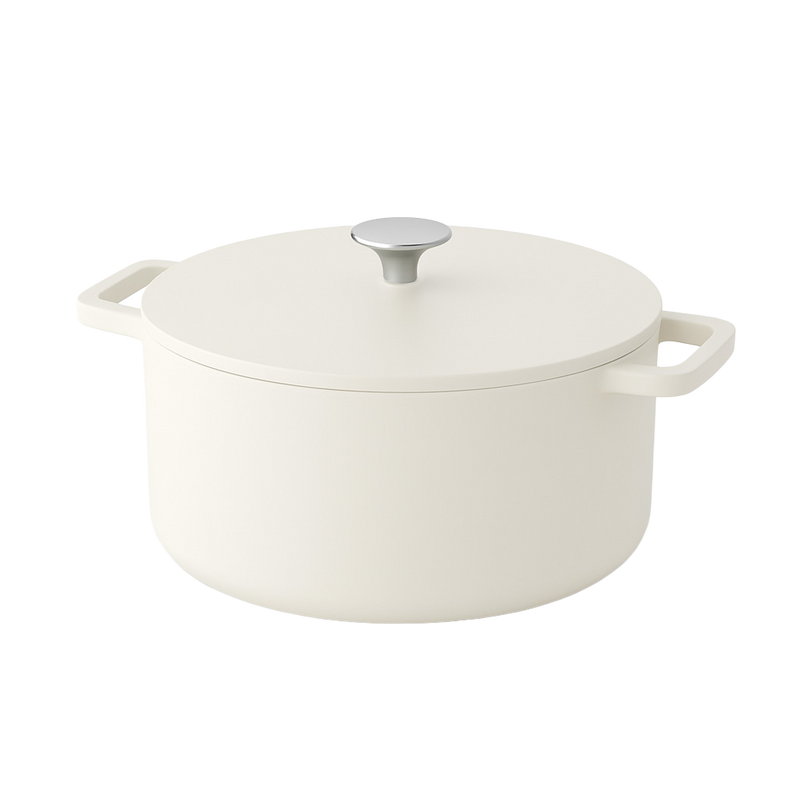 Go Ivory Gietijzeren Braadpan 24 cm - 4 liter