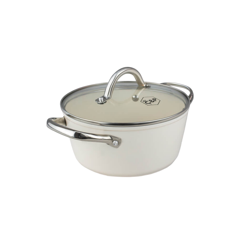 Go Ivory Kookpan met deksel 20 cm