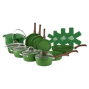 Go Green topfset und pfannenset 12-teilig