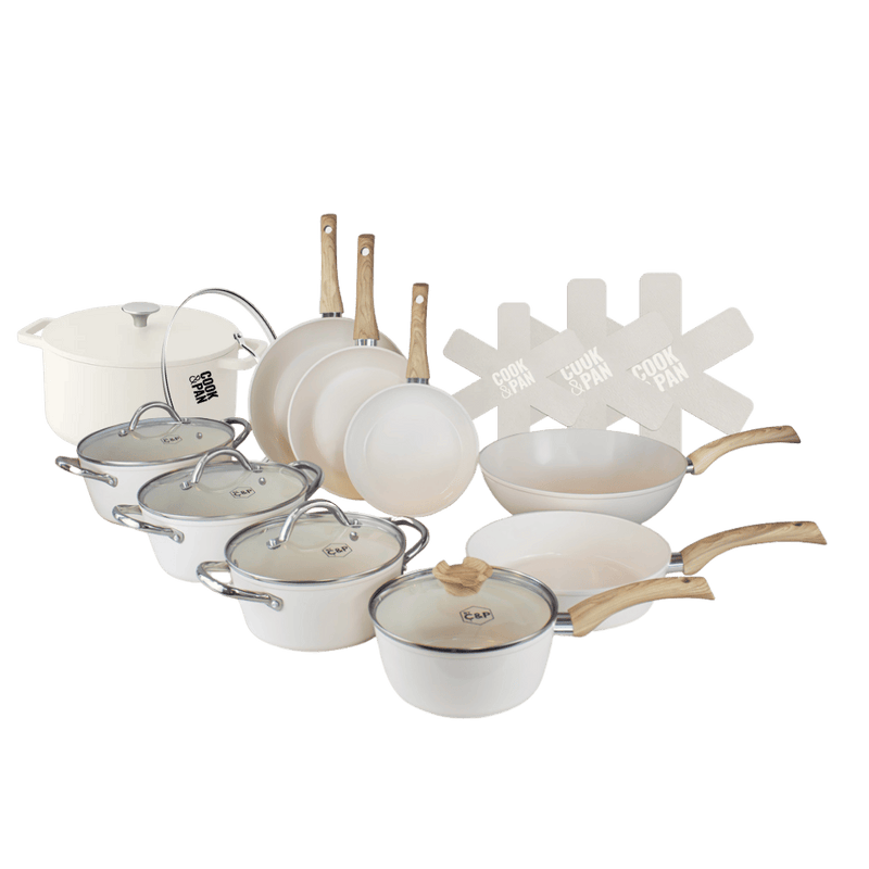 Go Ivory Cookware set 12-piece