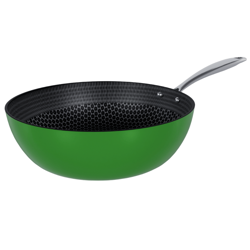 Go Green Honey Wok 30 cm - Stainless Steel
