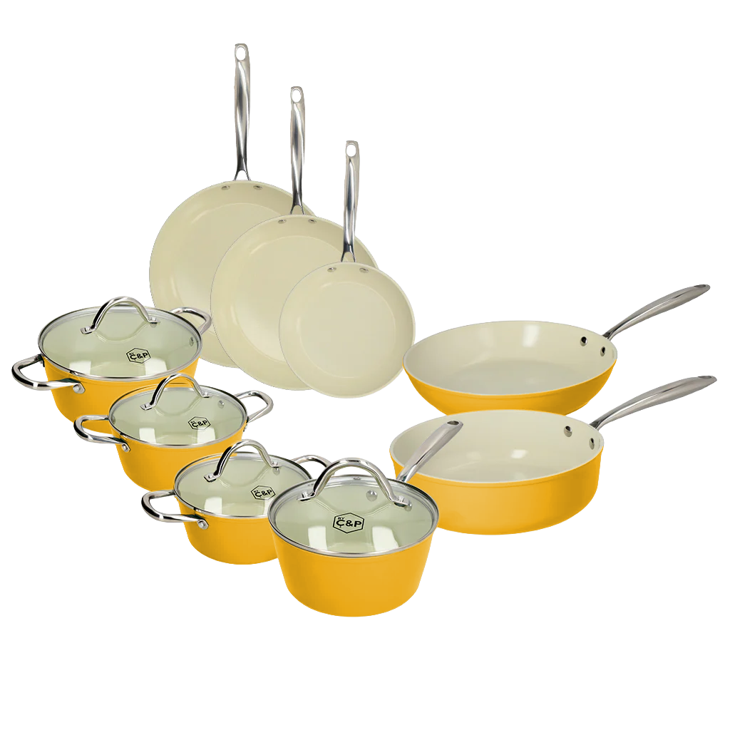 Sunny Side Pannenset 9-delig