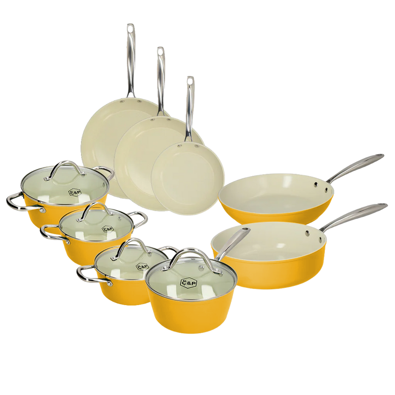 Sunny Side Pannenset 9-delig