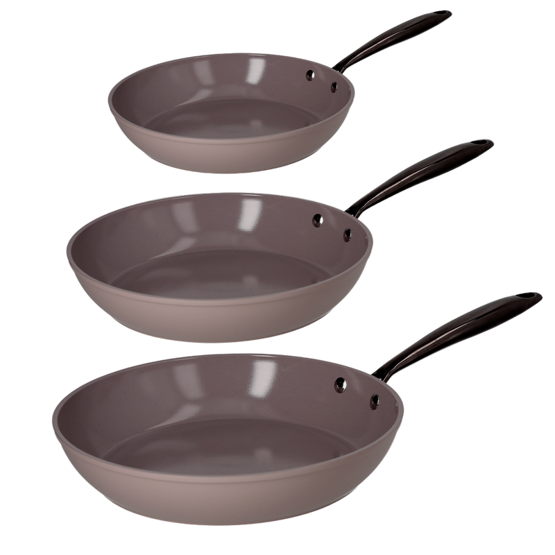 Taupe of Mind Frying pan set 3-piece