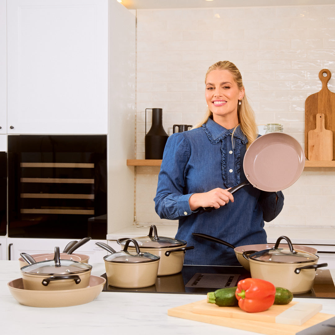 Taupe of Mind Cookware set 9-piece