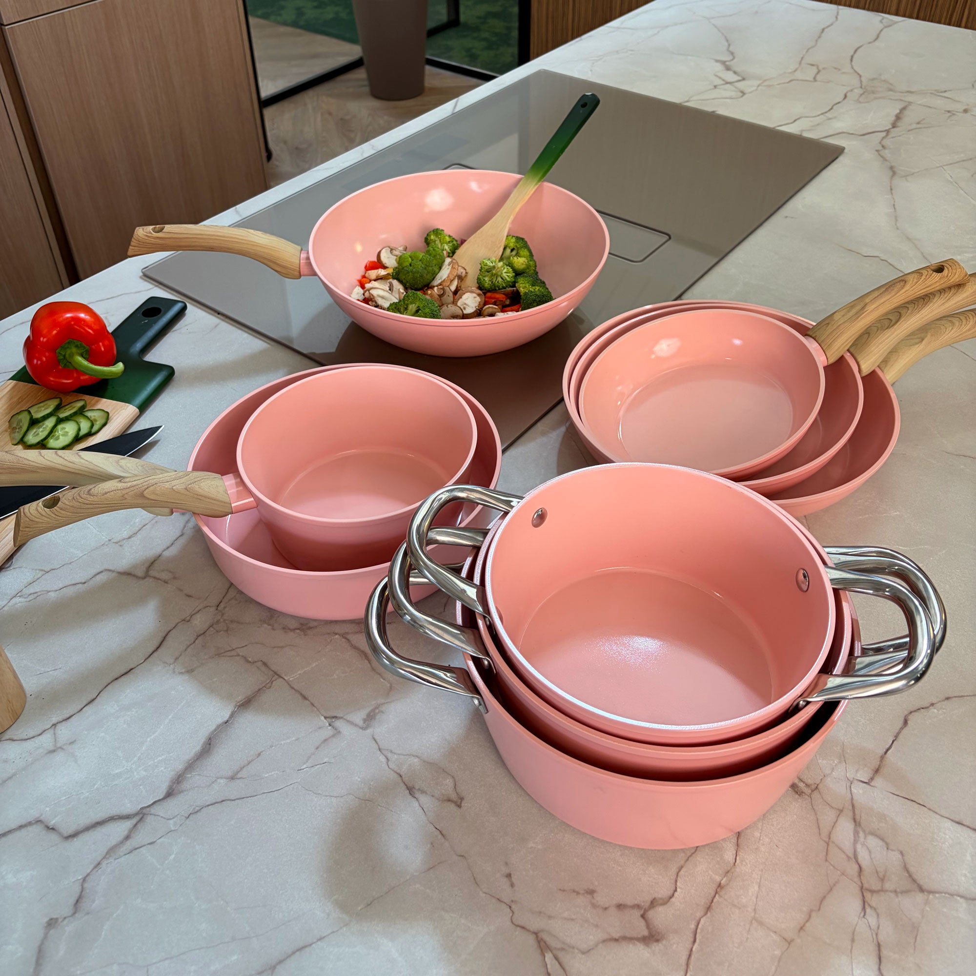 Blush Wok pan 30 cm
