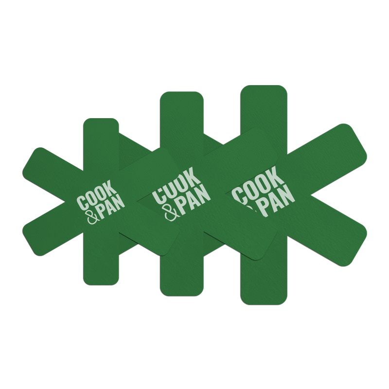 Go Green Pfannenschutz 3er-Pack