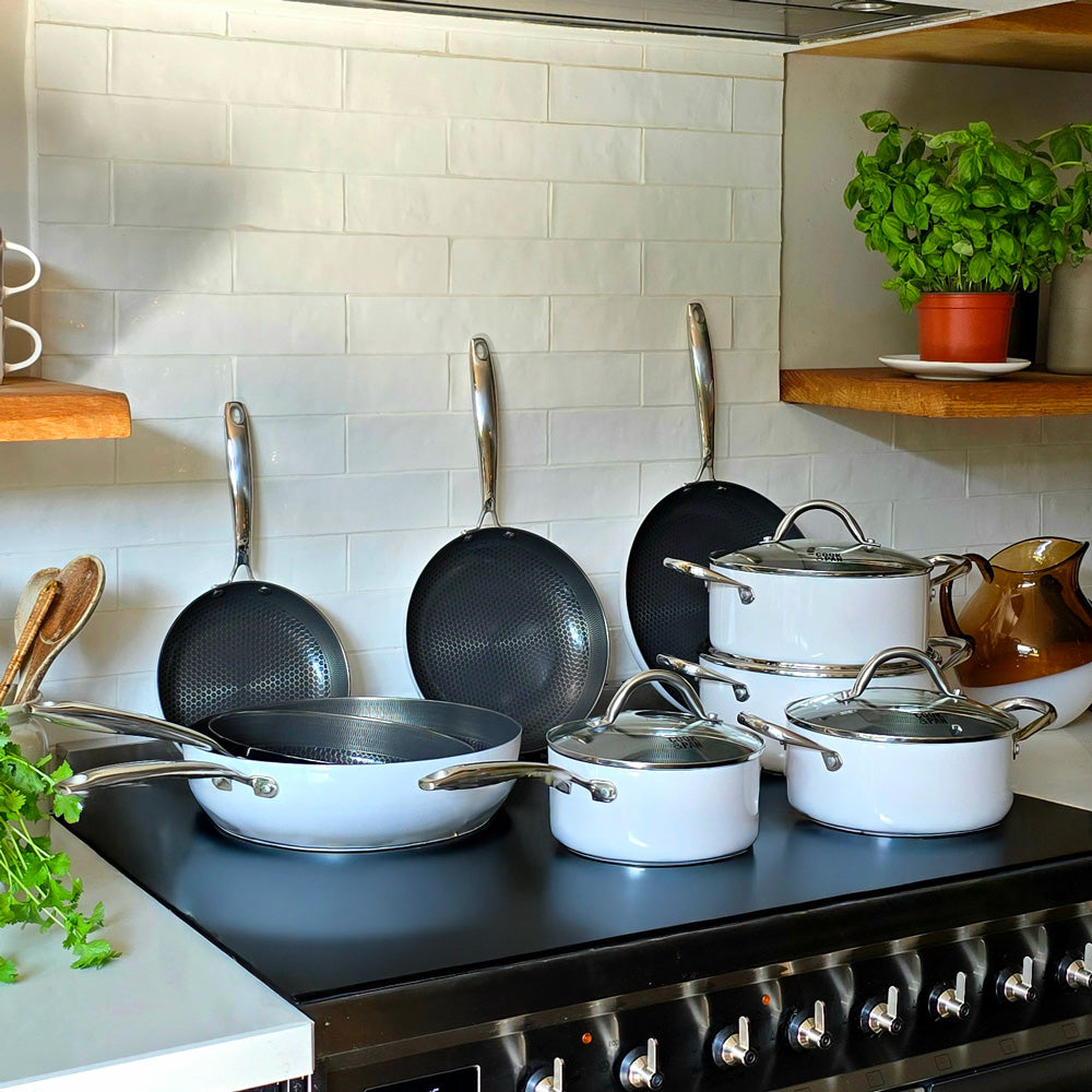 Go Ivory Honey Hapjespan 24 cm - RVS