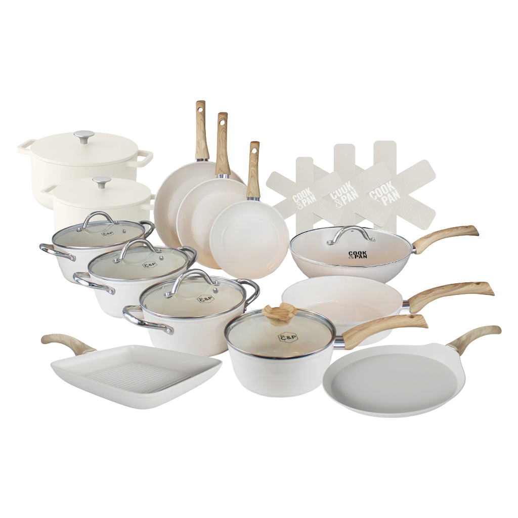 Go Ivory Cookware set 15-piece
