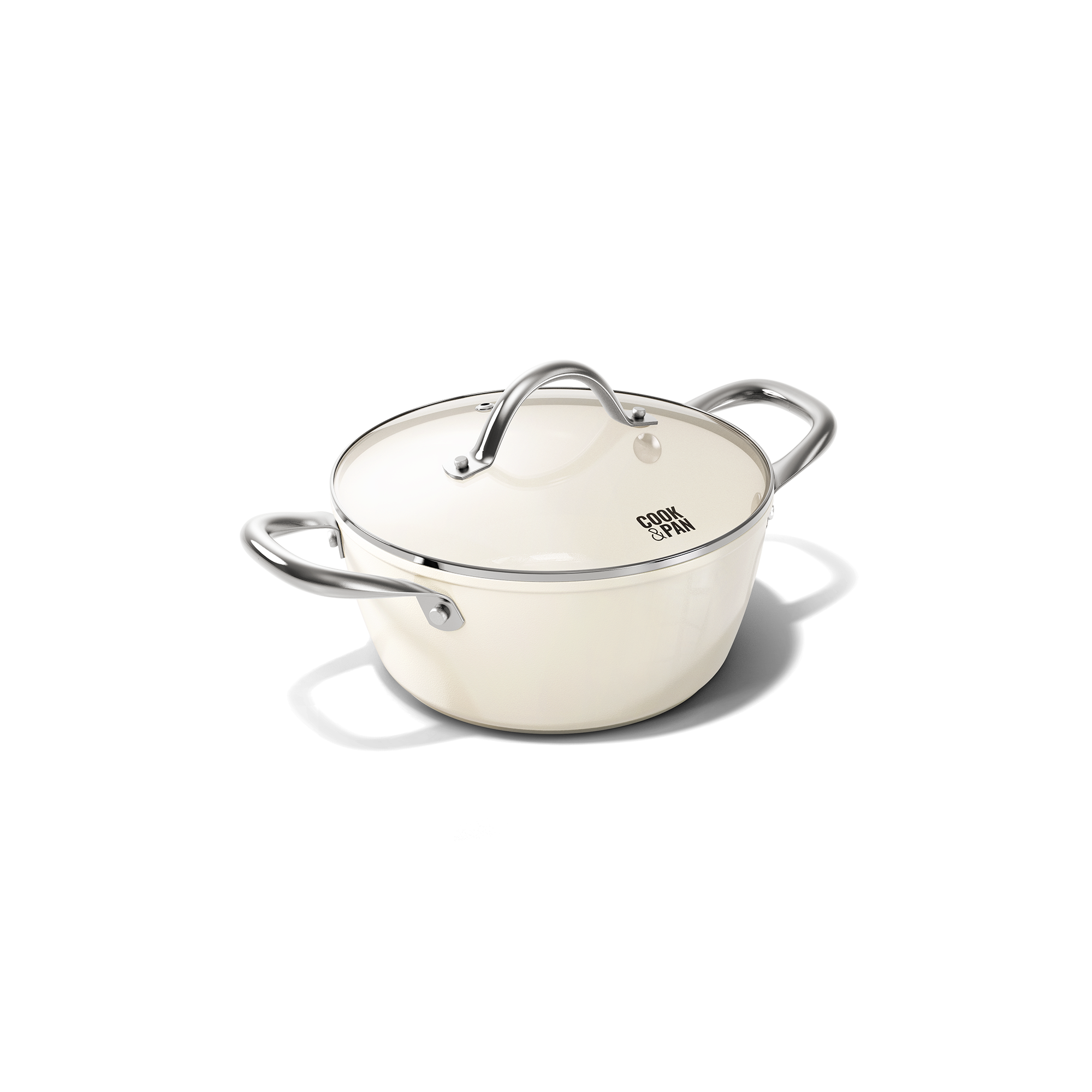 Go Ivory Faitout avec couvercle 22 cm