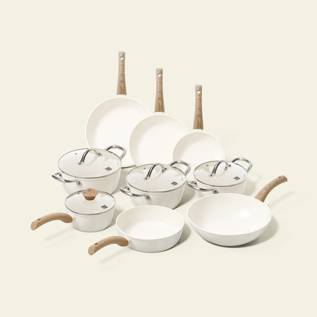 Go Ivory Pannenset 9-delig