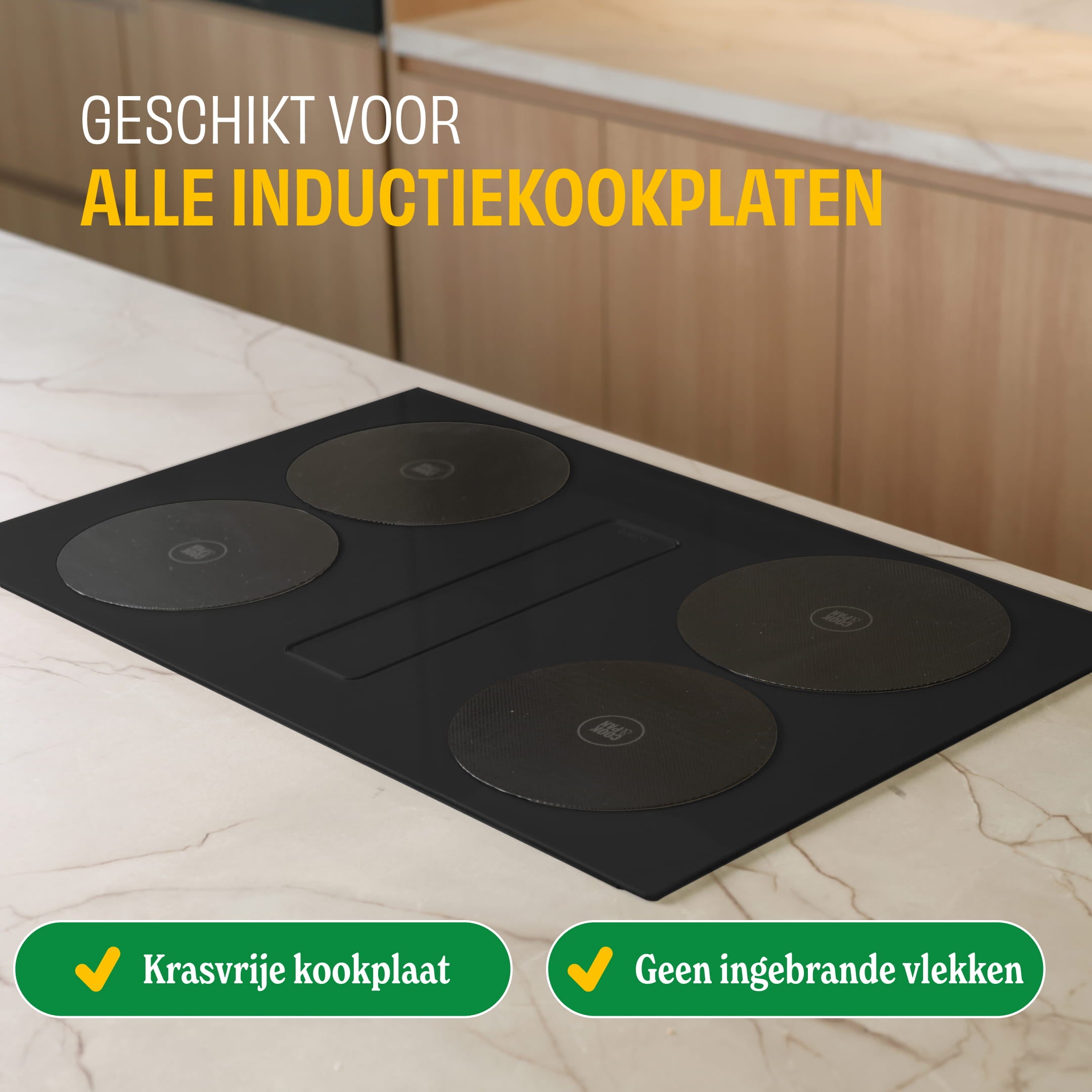 Signature Inductiebeschermer set - 4 Pack