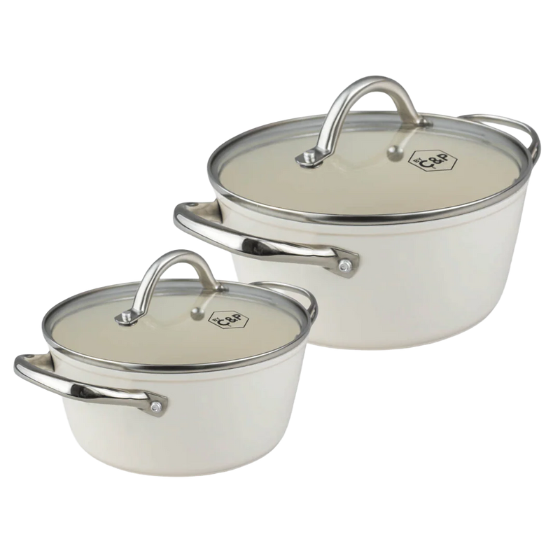 Go Ivory Casserole Pot Set 2-piece