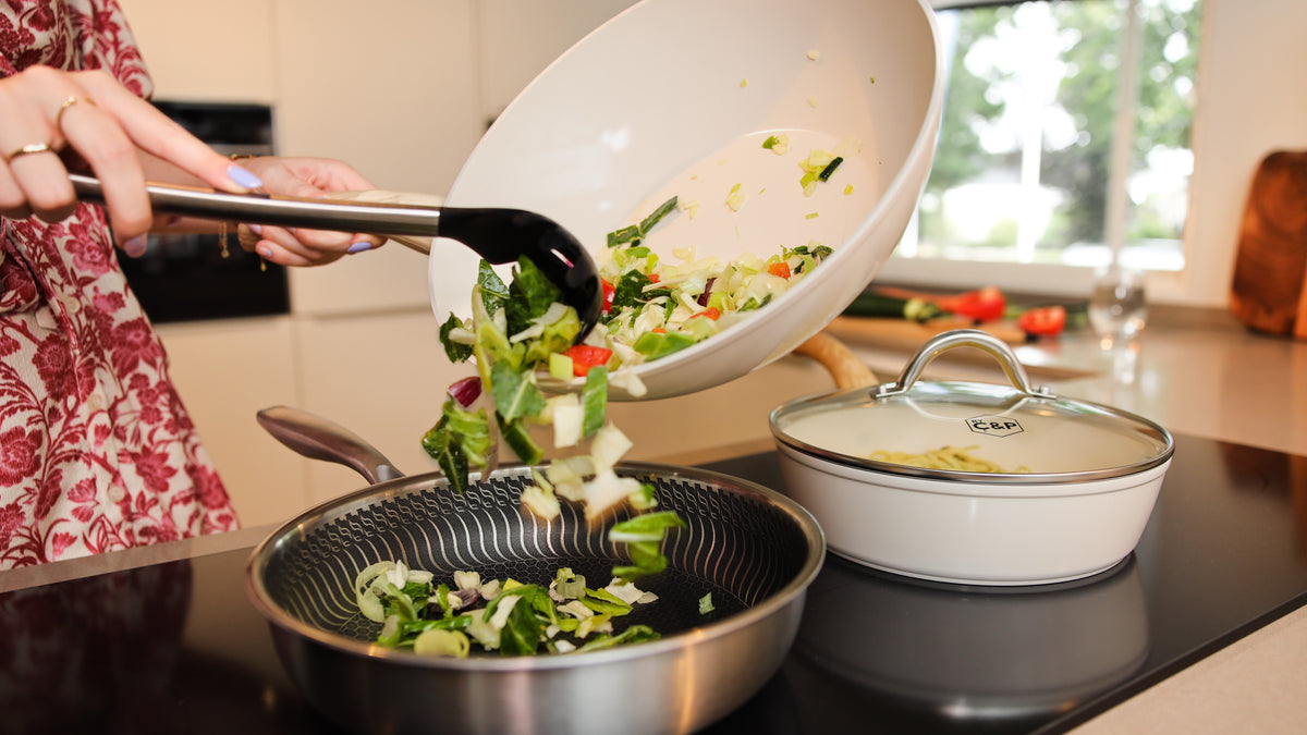 Zwarte Cook & Pan koekenpan