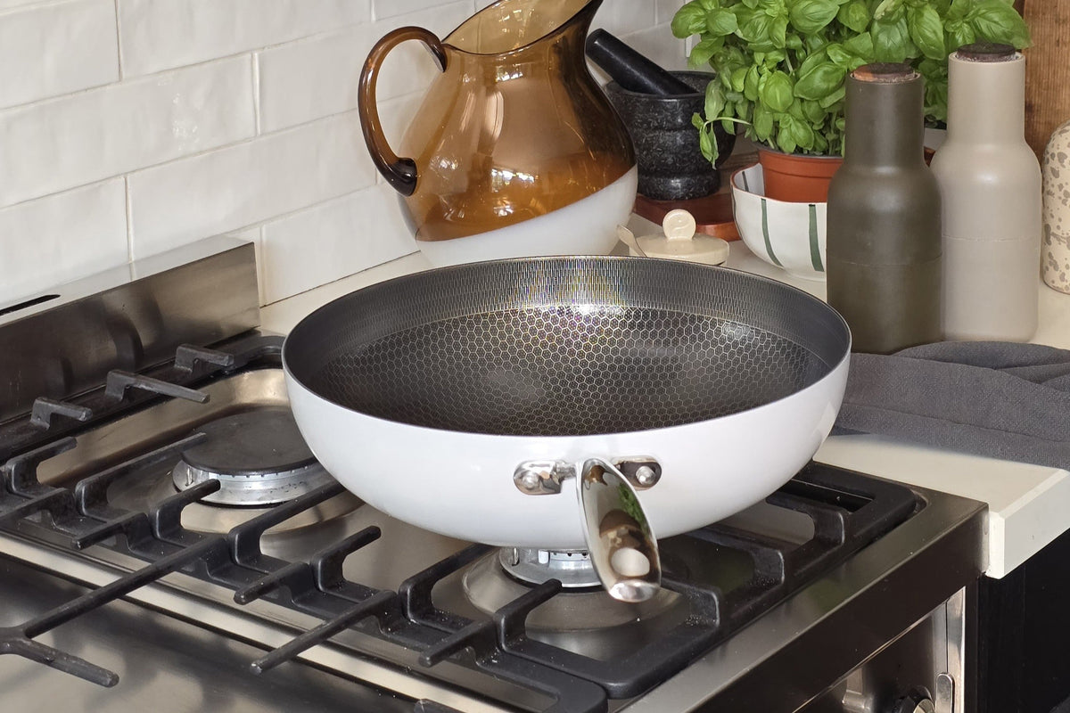 Cook & Pan pan zonder krassen bewaren