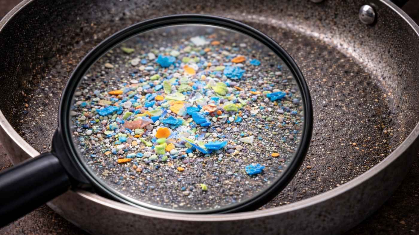 Microplastics in je maaltijd? Niet met onze pannen