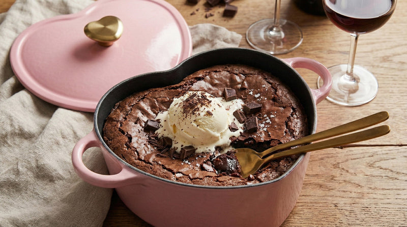 Valentijn Skillet Brownie