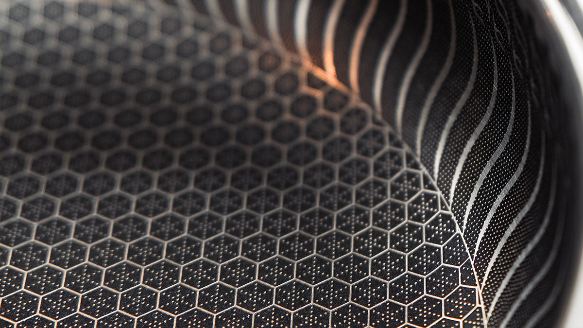 Hexagon pan: de slimme pan met zeshoekige superkrachten