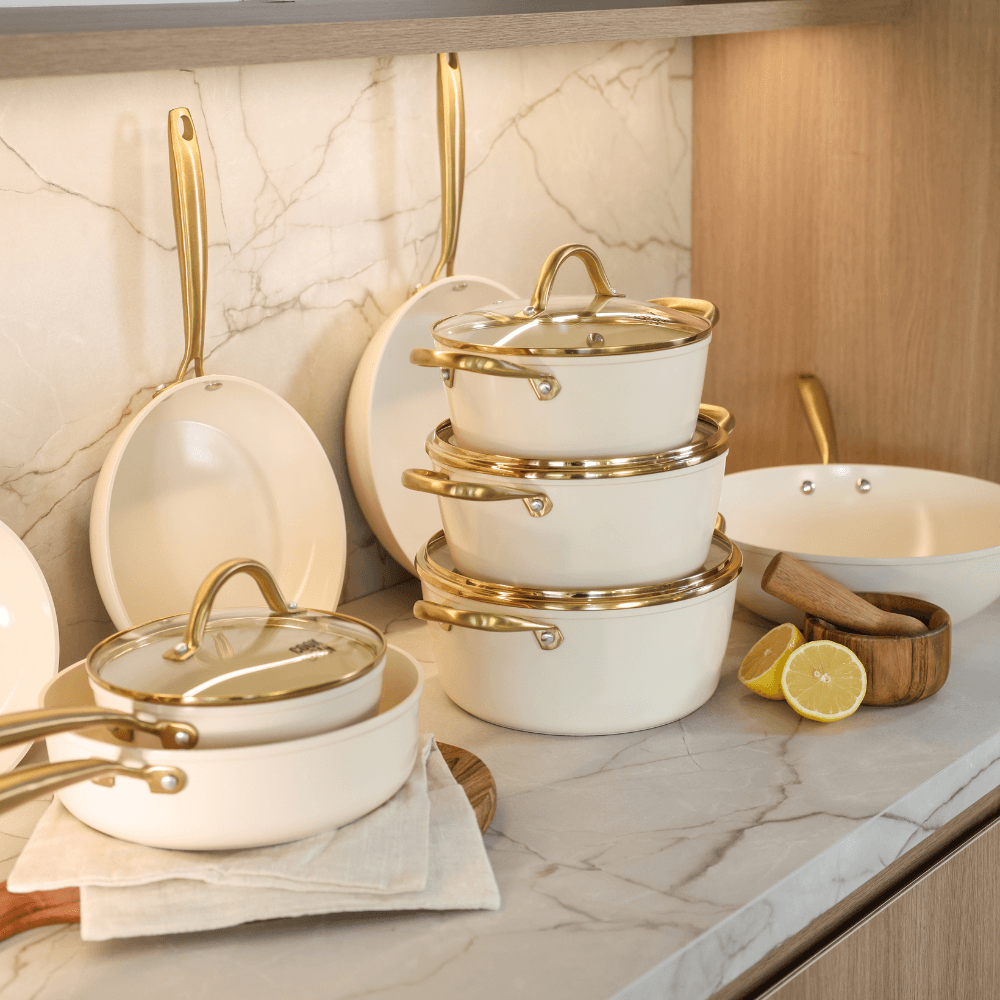 Vanilla Cookware set 9-piece