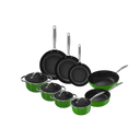 Go Green Honey Cookware set 9-piece