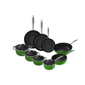 Go Green Honey Topfset und Pfannenset 9-teilig