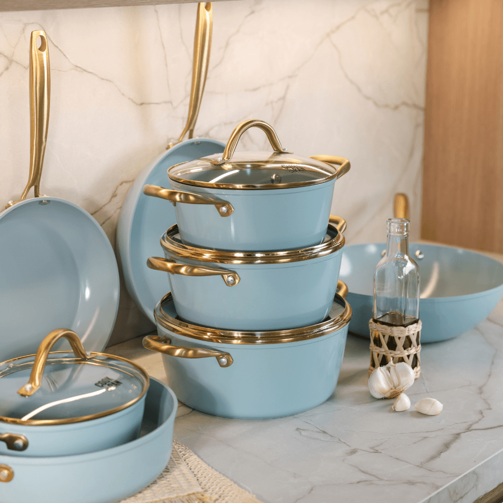 Poêle wok Ocean Blue 30 cm