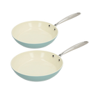 Go Blue Frying pan set 2-piece