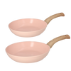 Blush Frying pan set 2-piece