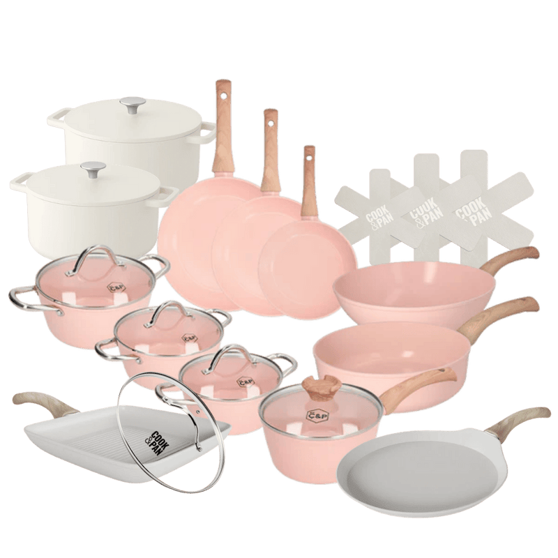 Blush Pannenset 15-delig