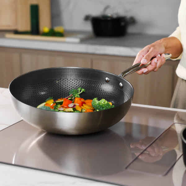 BSA Pfadfinder Edelstahl Mess Kit – Stapelbar Mit Topf, Pfanne, Schüssel, Tasse & Packsack GSI Outdoors Kochset